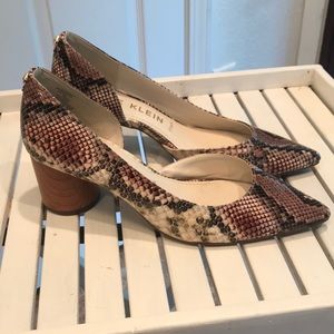 Anne Klein iflex brand size 9M slip on pointed toe round heel pumps